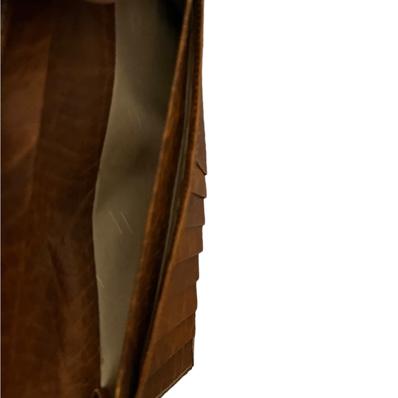 Vintage GOLD PFEIL MADE IN WEST GERMANY Unisex Leather Card Organizer Wallet - Picture 7 of 16